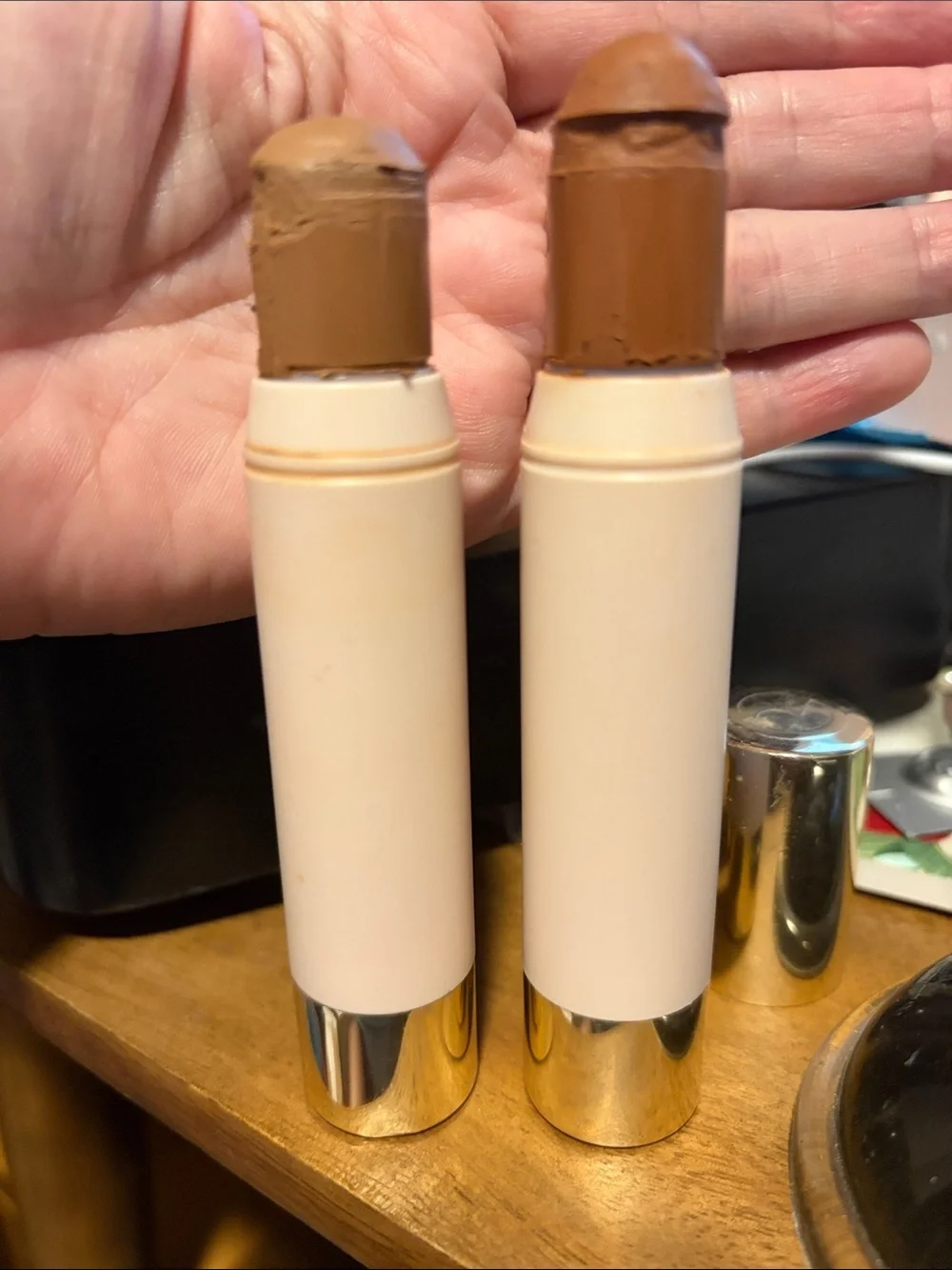 Rare Beauty bronzer and blush lot